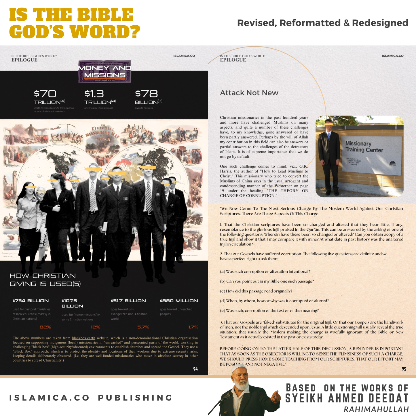 [E-Book] Is The Bible God's Word? - Ahmed Deedat
