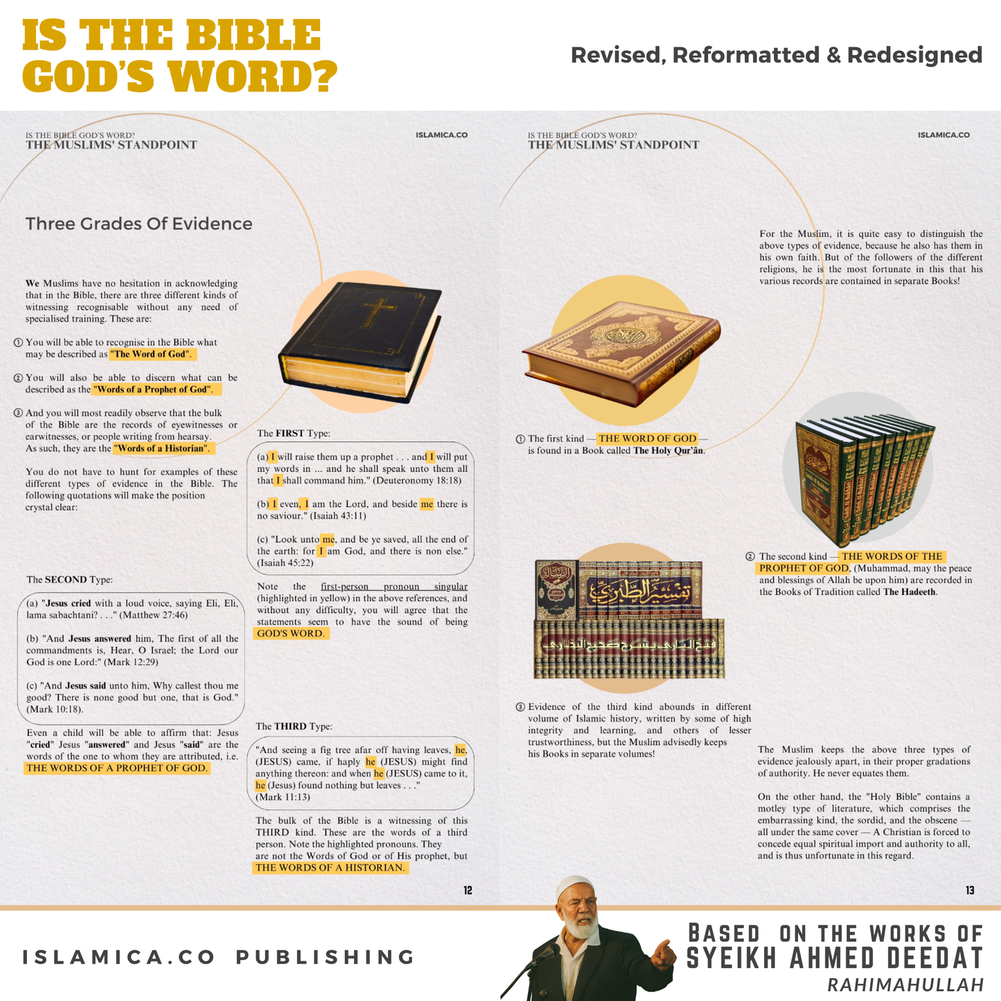 [E-Book] Is The Bible God's Word? - Ahmed Deedat