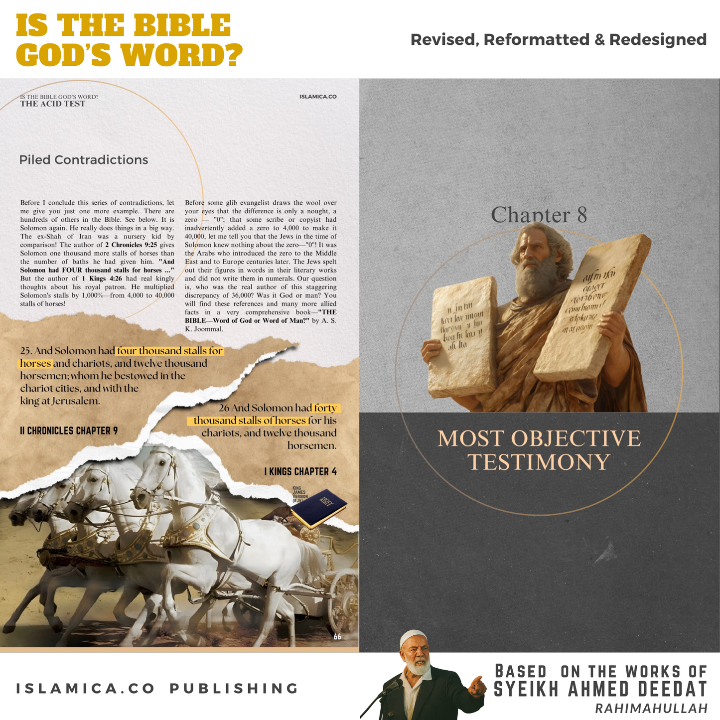 [E-Book] Is The Bible God's Word? - Ahmed Deedat